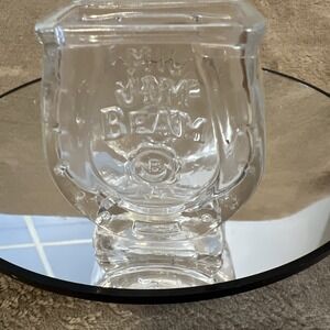 Vintage Jim Beam horseshoe toothpick holder/shotglass